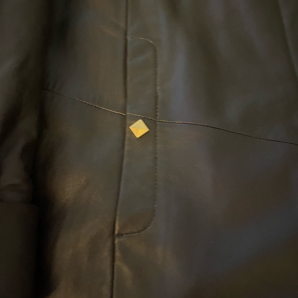 EXCELLED Leather coat. Vintage.Midi, Medium. rich brown. Excelled Collection - Picture 8 of 11